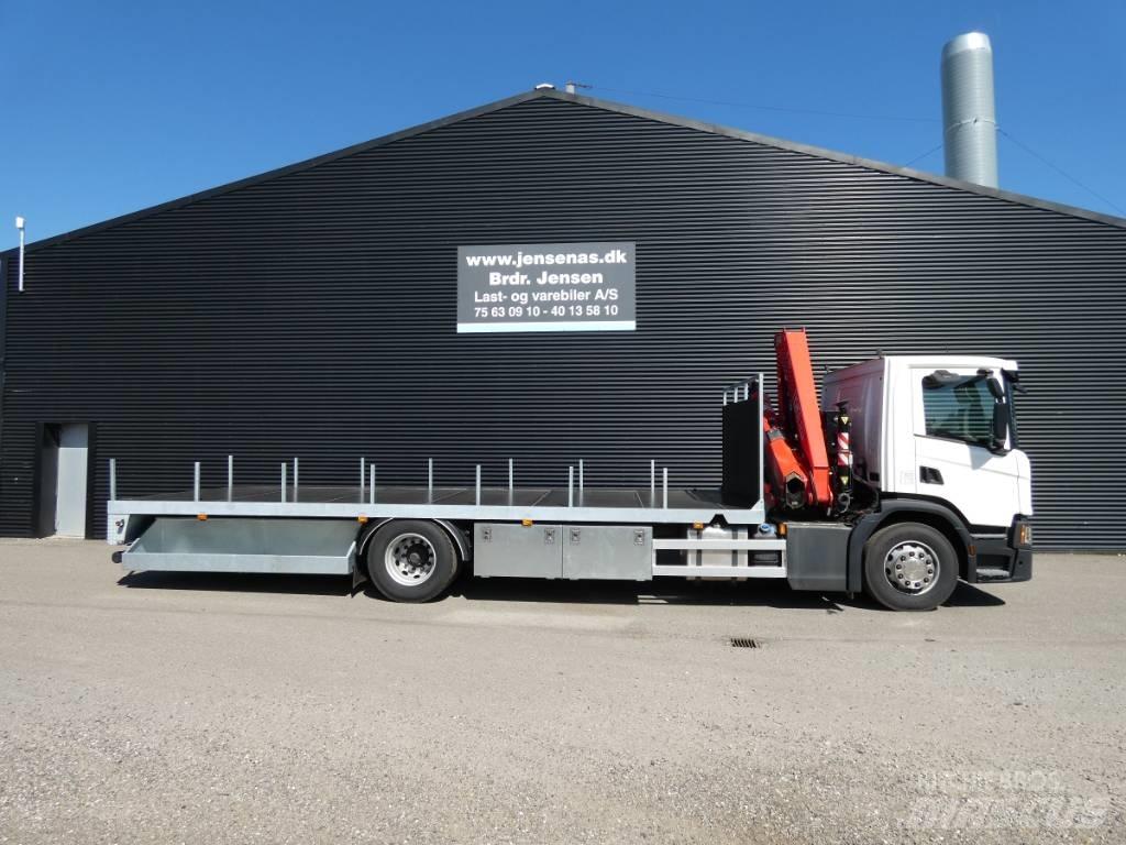 Scania p 220 Kranbil
