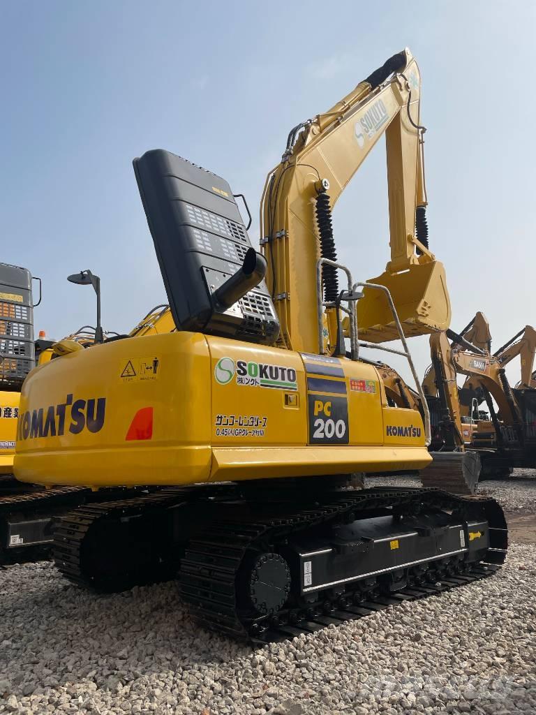 Komatsu PC 200 Beltegraver