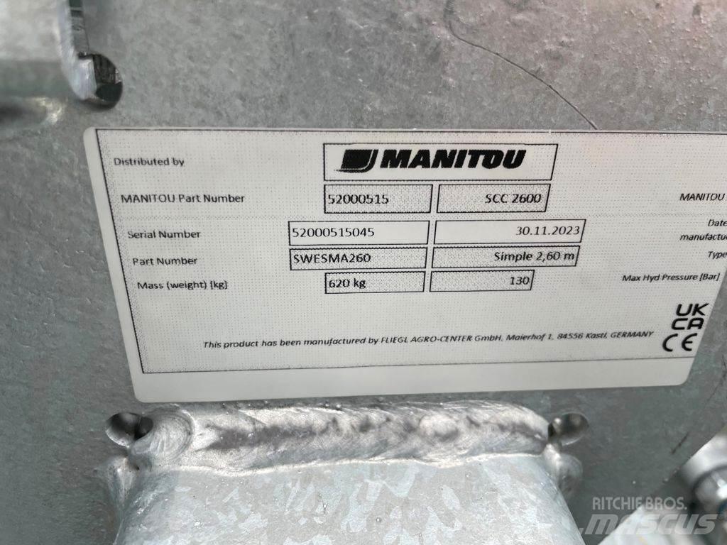 Manitou SCC 2600 Teleskoplastere