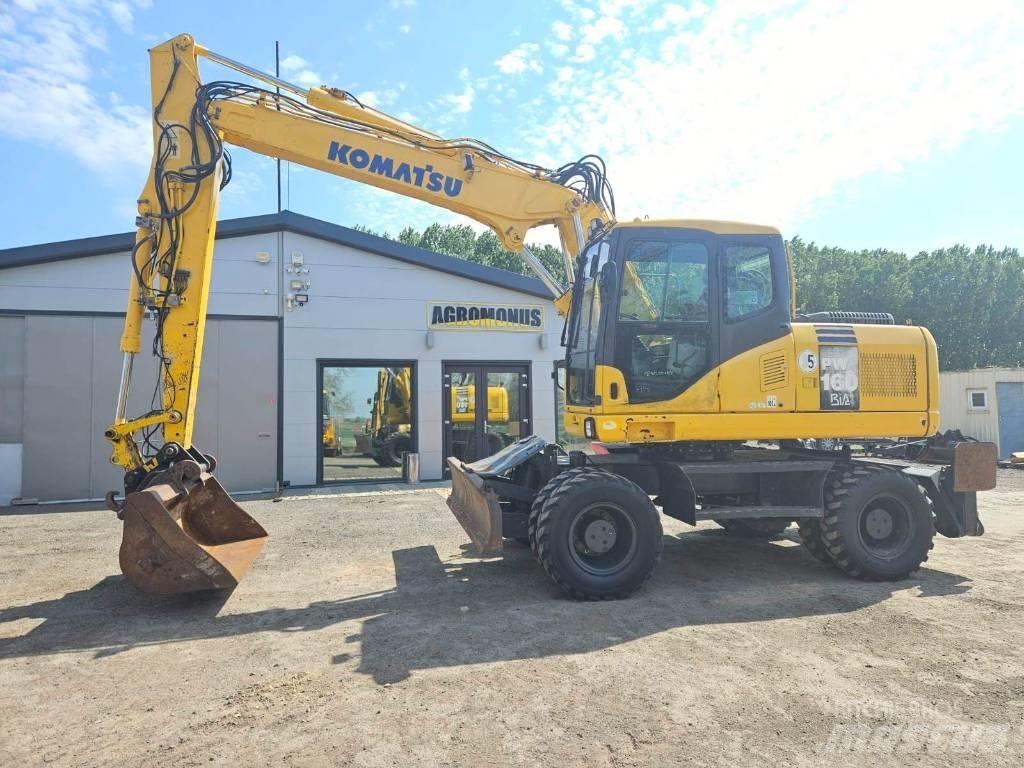 Komatsu PW 160-7 Hjulgravere