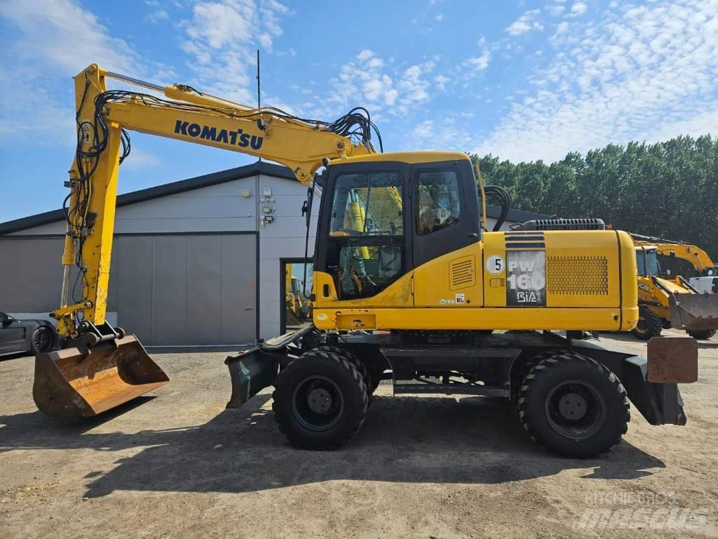 Komatsu PW 160-7 Hjulgravere