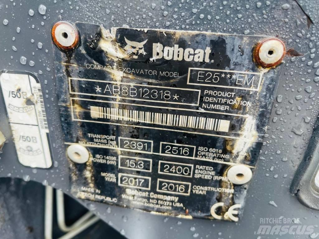Bobcat E 25 Minigravere <7t