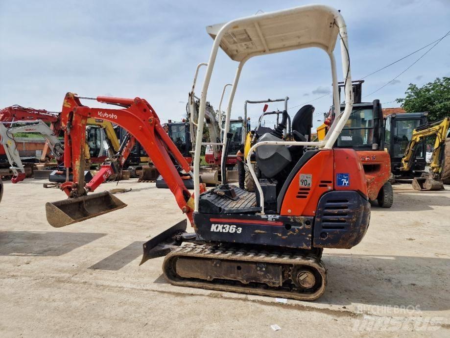 Kubota KX 36-3 Minigravere <7t