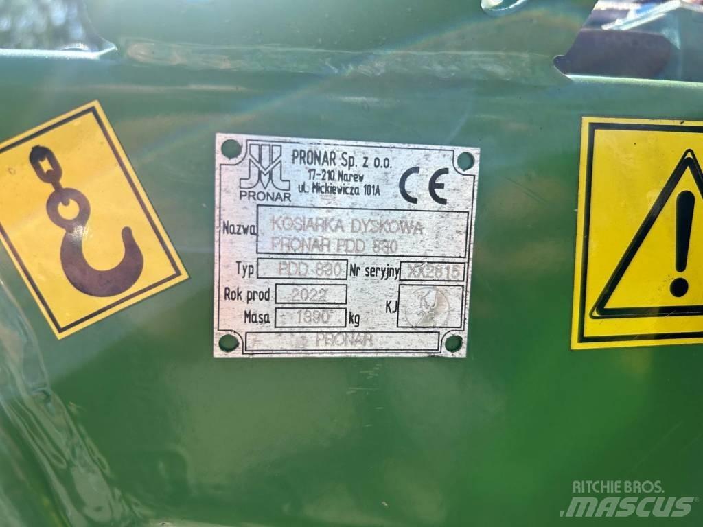Pronar PDD830C Slåmaskiner
