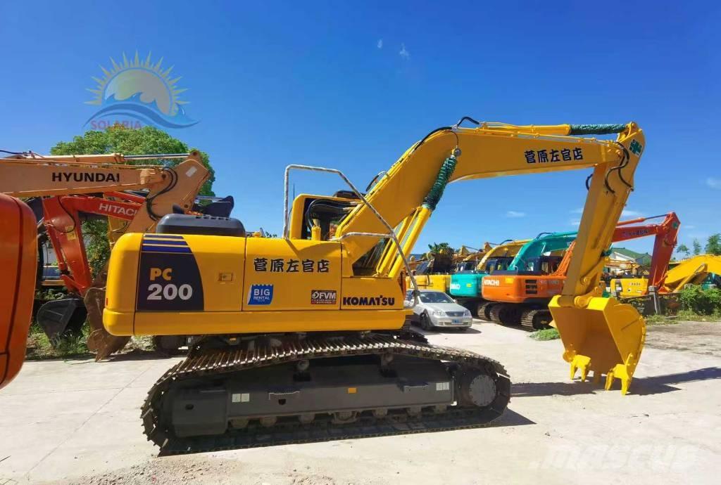 Komatsu PC 200-8 Beltegraver