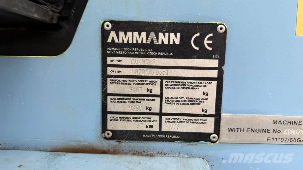 Ammann AV  95-2 Tandem Valser