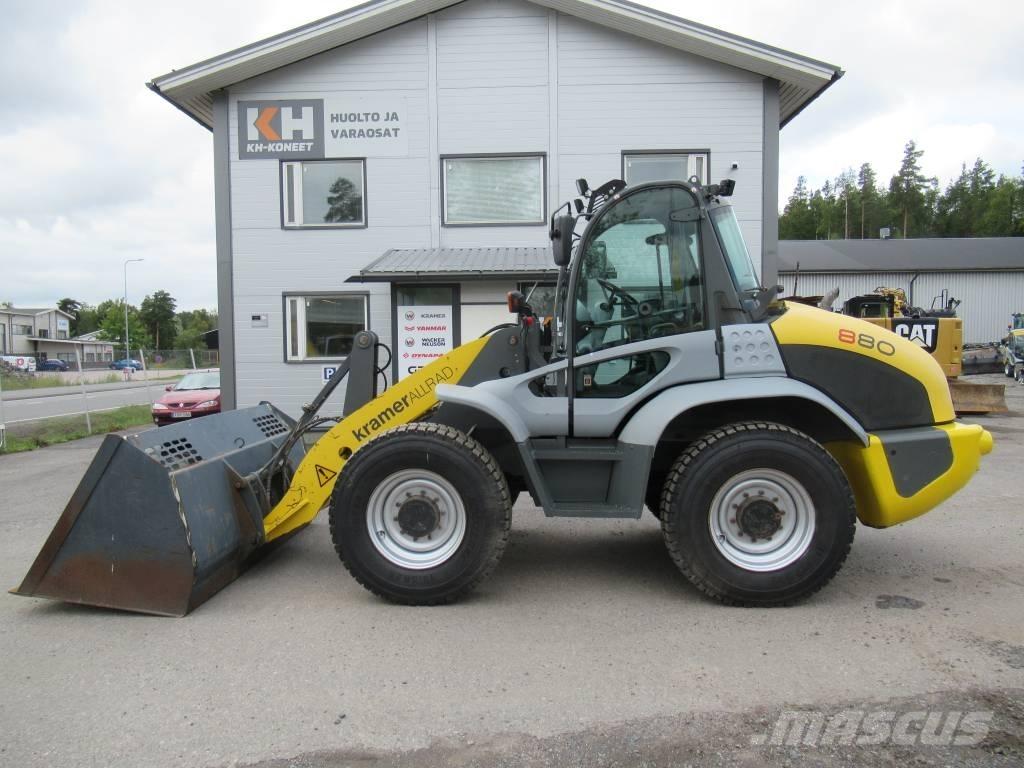 Kramer 880 2 x KAUHA Hjullastere