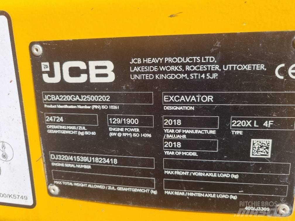 JCB 220 XL 4F Beltegraver