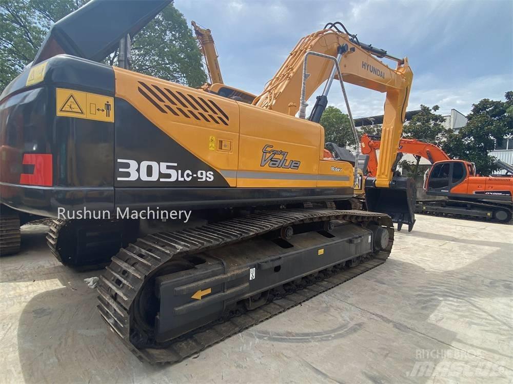 Hyundai R305LC-9S Beltegraver