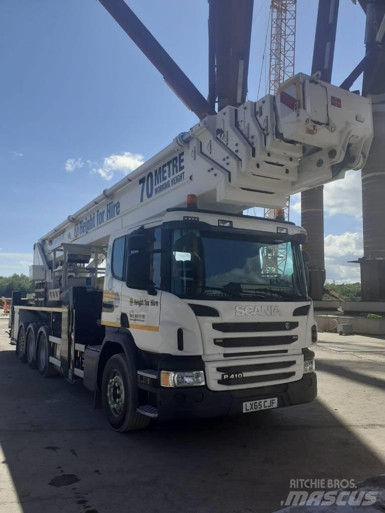 Bronto S70XDT-J Bilmontert lift