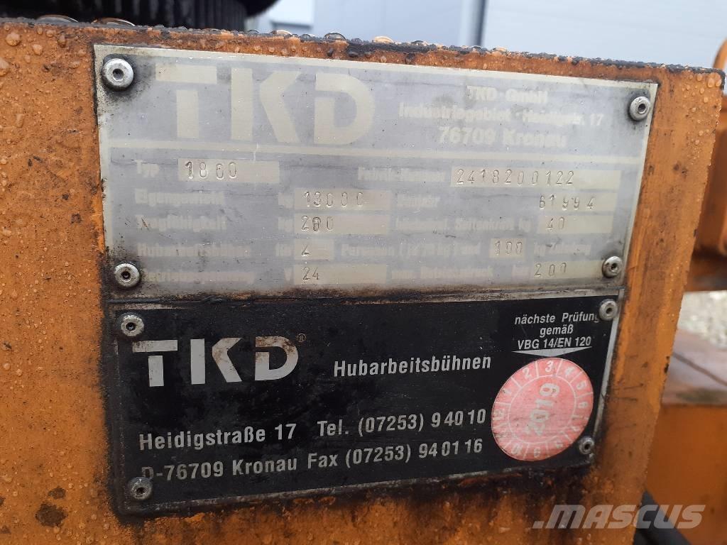 TKD 1800 Selvgående bomlifter
