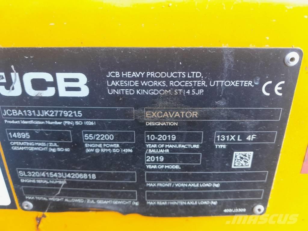 JCB 131 X Beltegraver