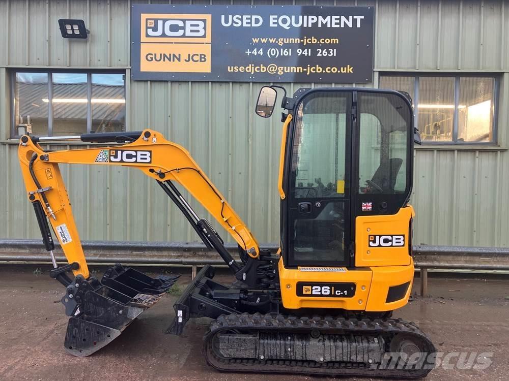 JCB 26C-1 Minigravere <7t