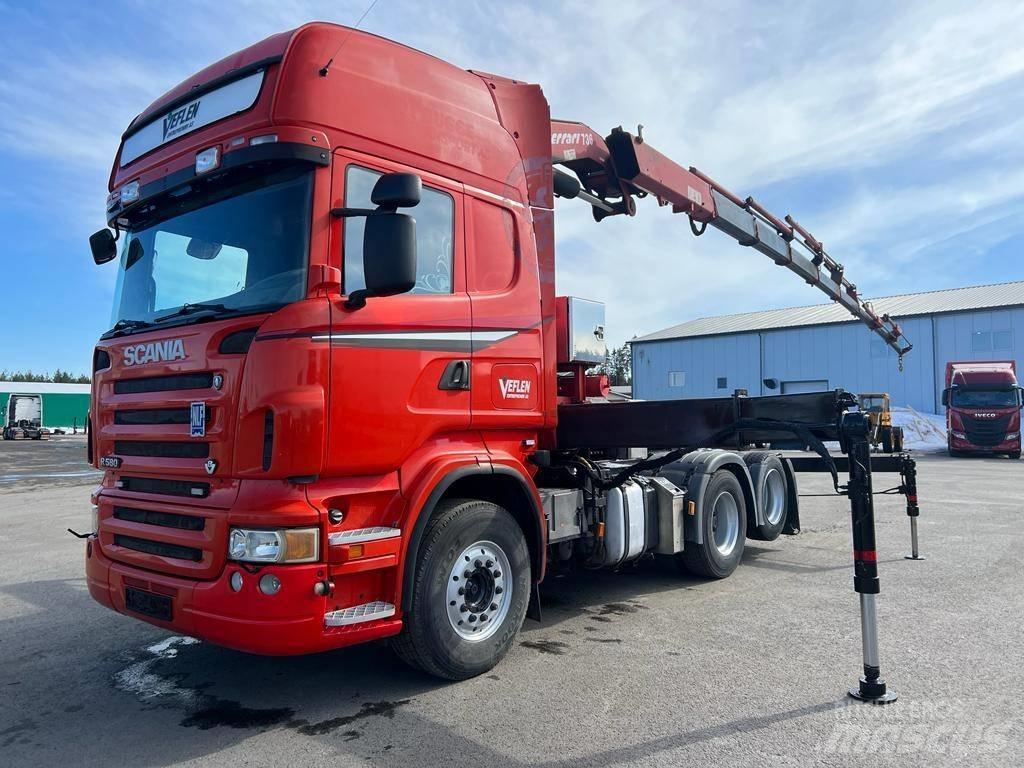 Scania R 580 Kranbil
