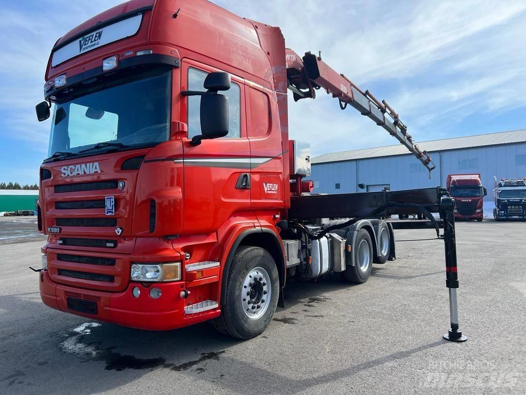 Scania R 580 Kranbil