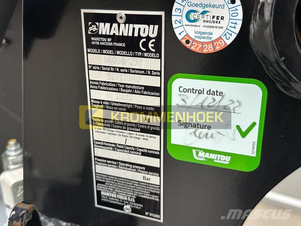 Manitou W6000 Teleskoplastere