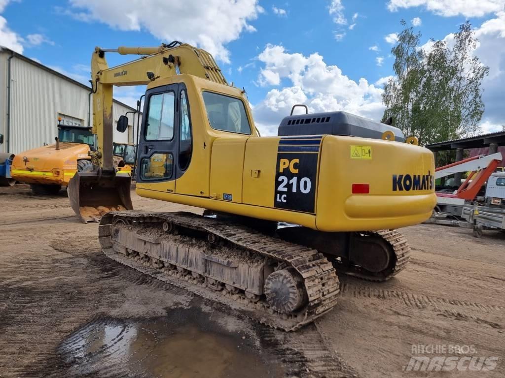 Komatsu PC 210-6 Beltegraver
