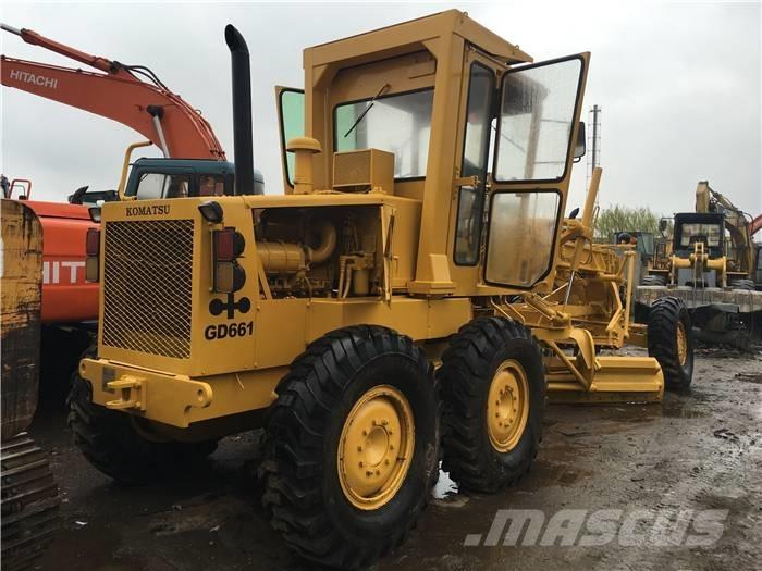 Komatsu GD 661 Veihøvler