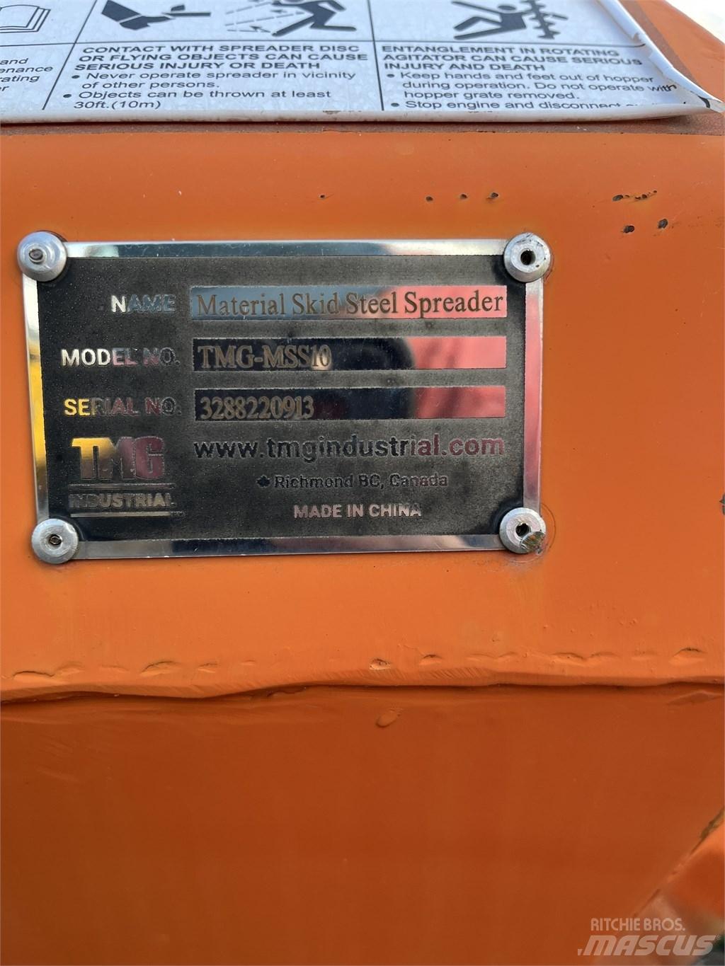TMG MSS10 Sand- og saltspredere