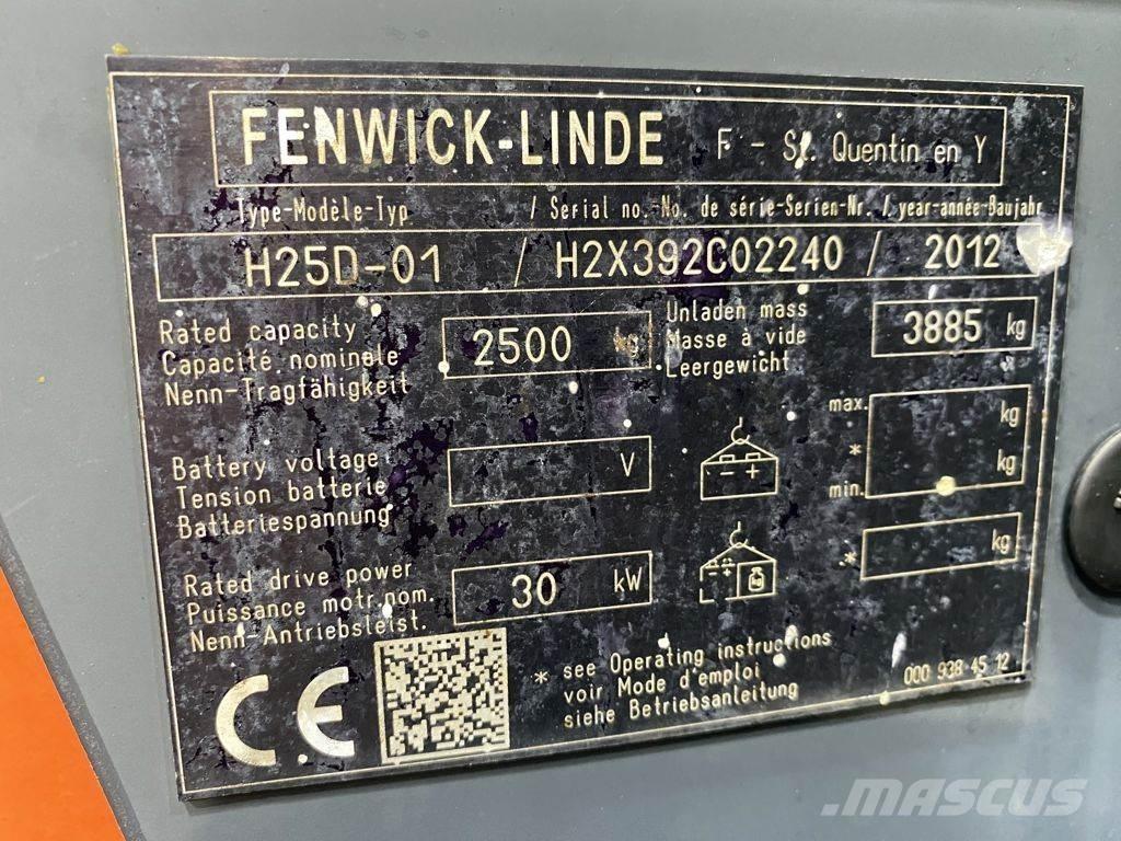 Linde H25D-01 Gaffeltrucker - Annet
