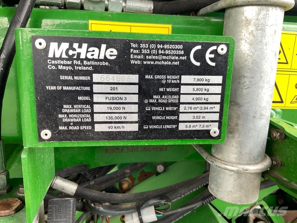 McHale Fusion 3 Rundballepresser