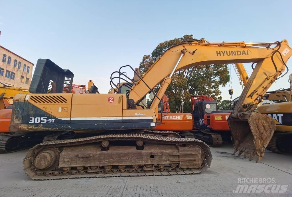 Hyundai R305LC-9T Beltegraver