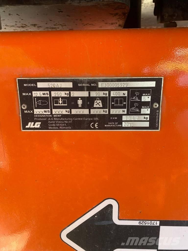 JLG 520 AJ Leddede bomlifter
