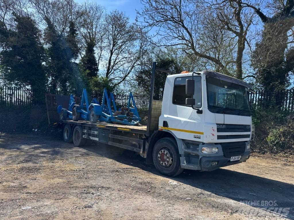 DAF DAF FAS CF75.310 Flatvogn med vinsj