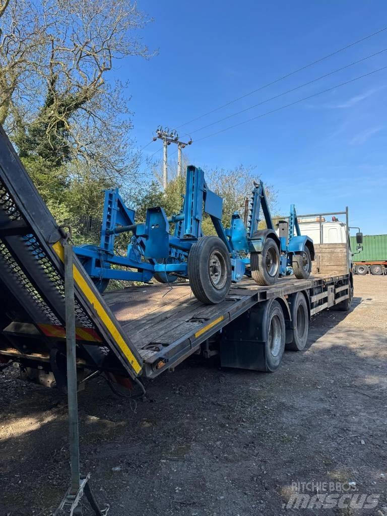 DAF DAF FAS CF75.310 Flatvogn med vinsj