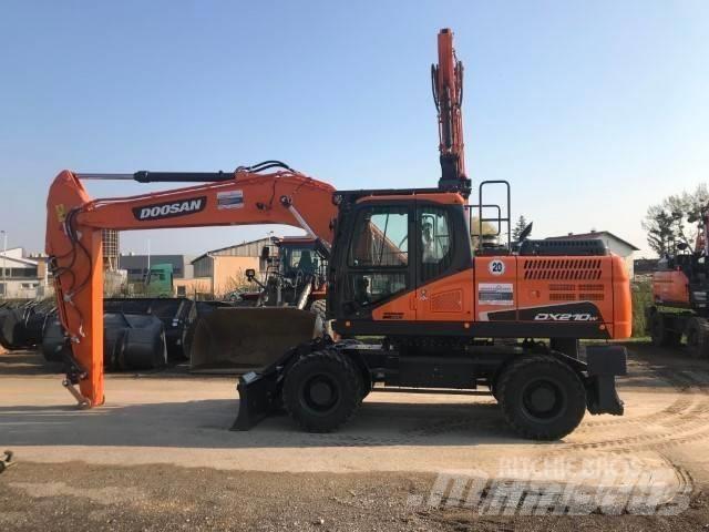 Doosan DX 210 W Hjulgravere