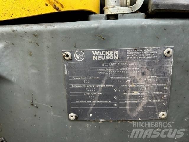 Wacker Neuson 803 Minigravere <7t