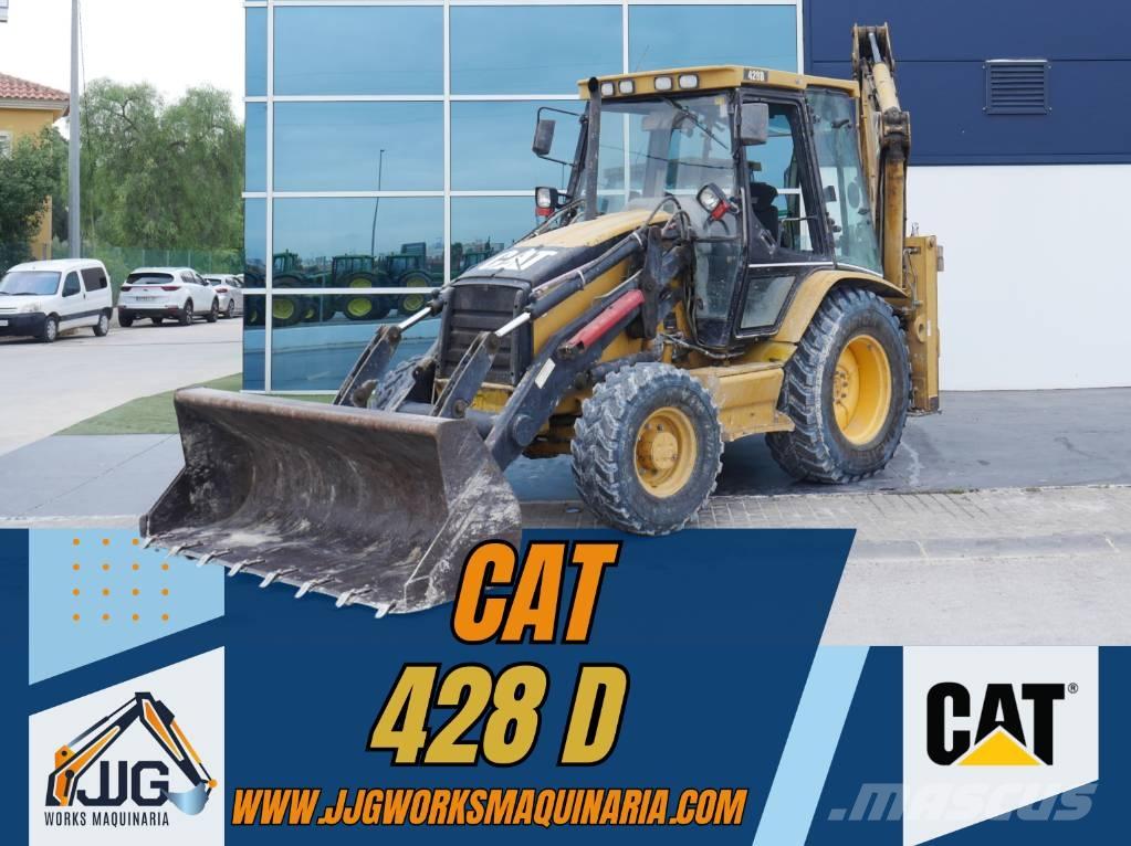 CAT 428 D Traktorgravere
