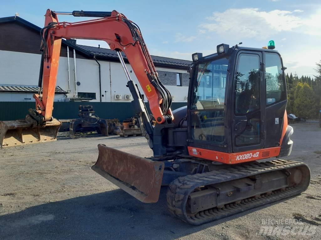 Kubota KX 080-4 Midigravere 7 - 12t