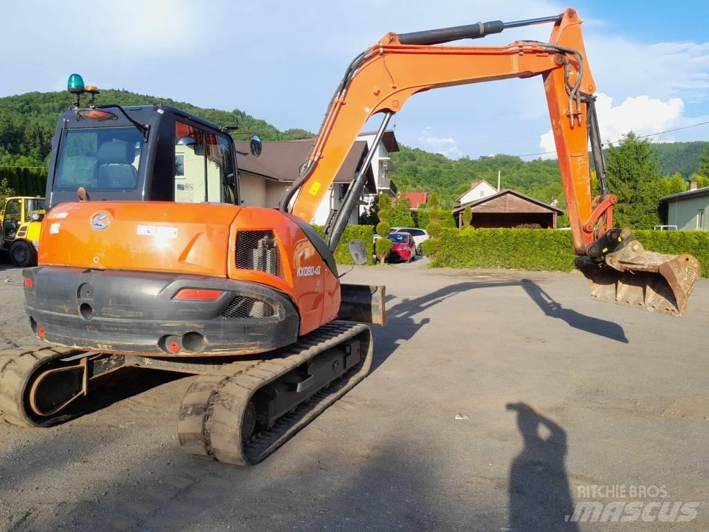 Kubota KX 080-4 Midigravere 7 - 12t