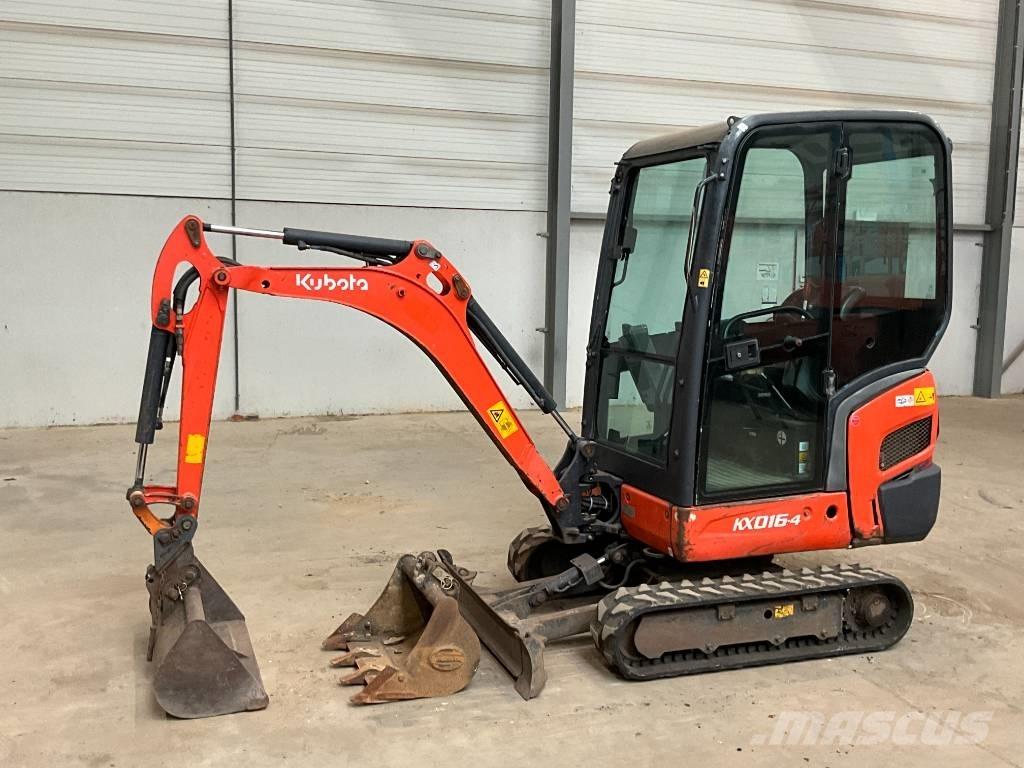 Kubota KX 016-4 Minigravere <7t