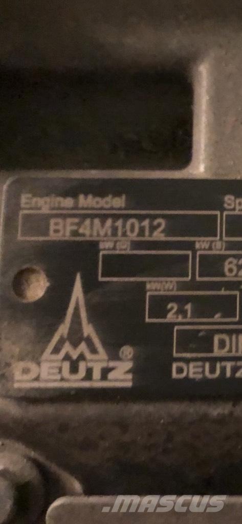 Deutz BF4M1012 Hjullastere