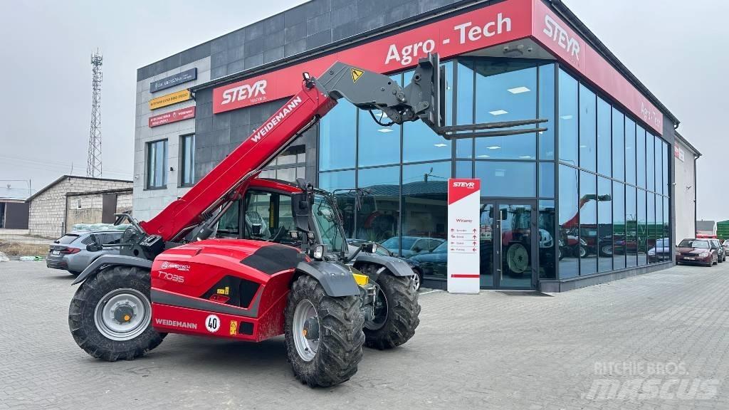 Weidemann T 7035 Teleskoplastere for Landbruk