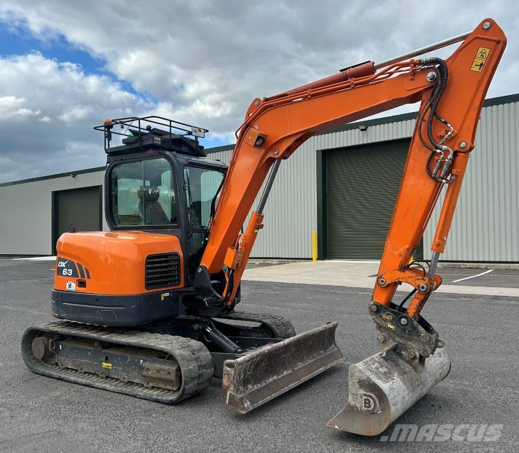 Doosan DX63-3 Beltegraver