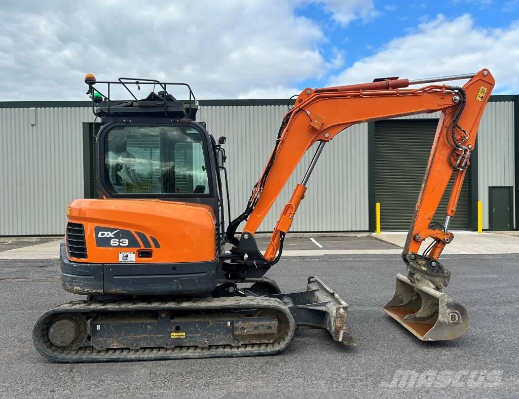 Doosan DX63-3 Beltegraver