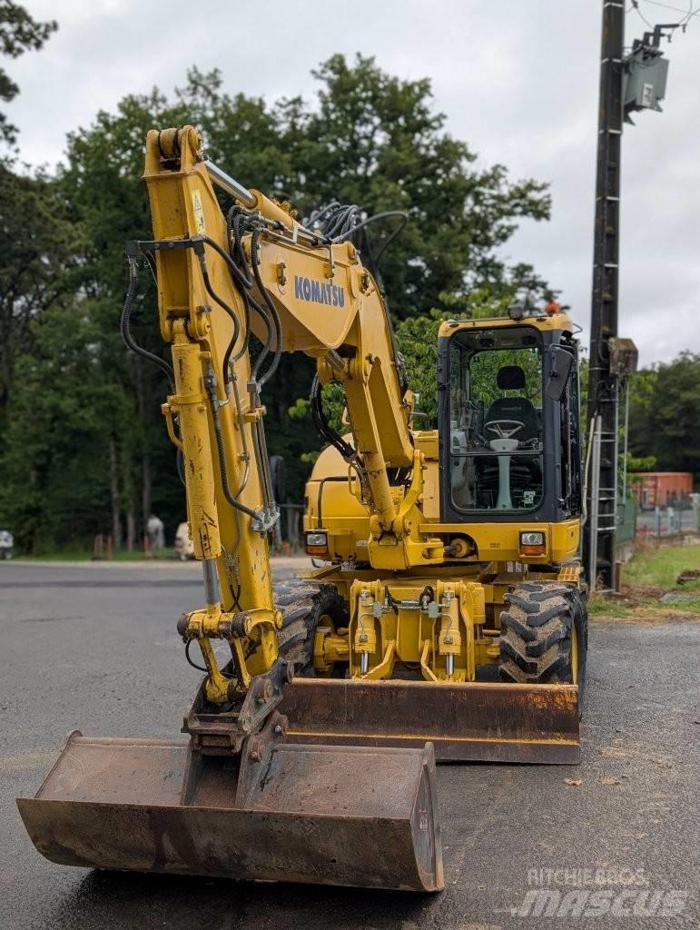 Komatsu PW 98 MR-8 Hjulgravere