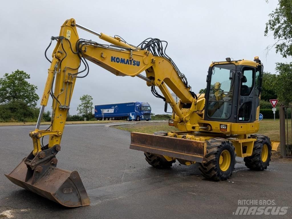 Komatsu PW 98 MR-8 Hjulgravere