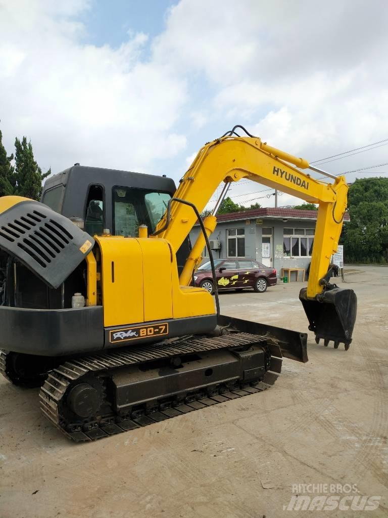 Hyundai 80-7 Beltegraver