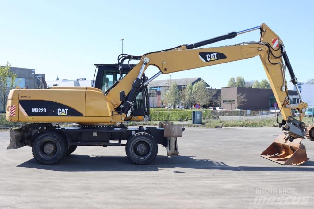 CAT M322D Hjulgravere