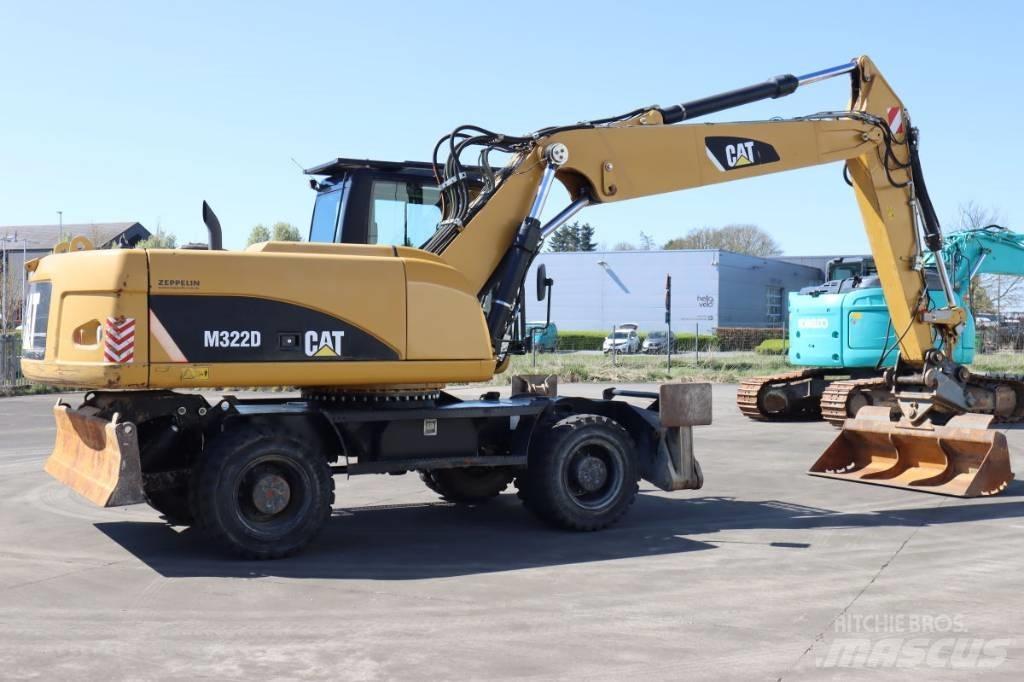 CAT M322D Hjulgravere