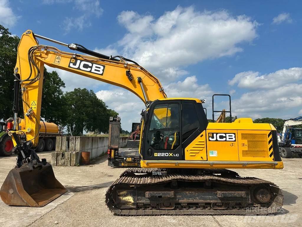 JCB 220Xlc Beltegraver