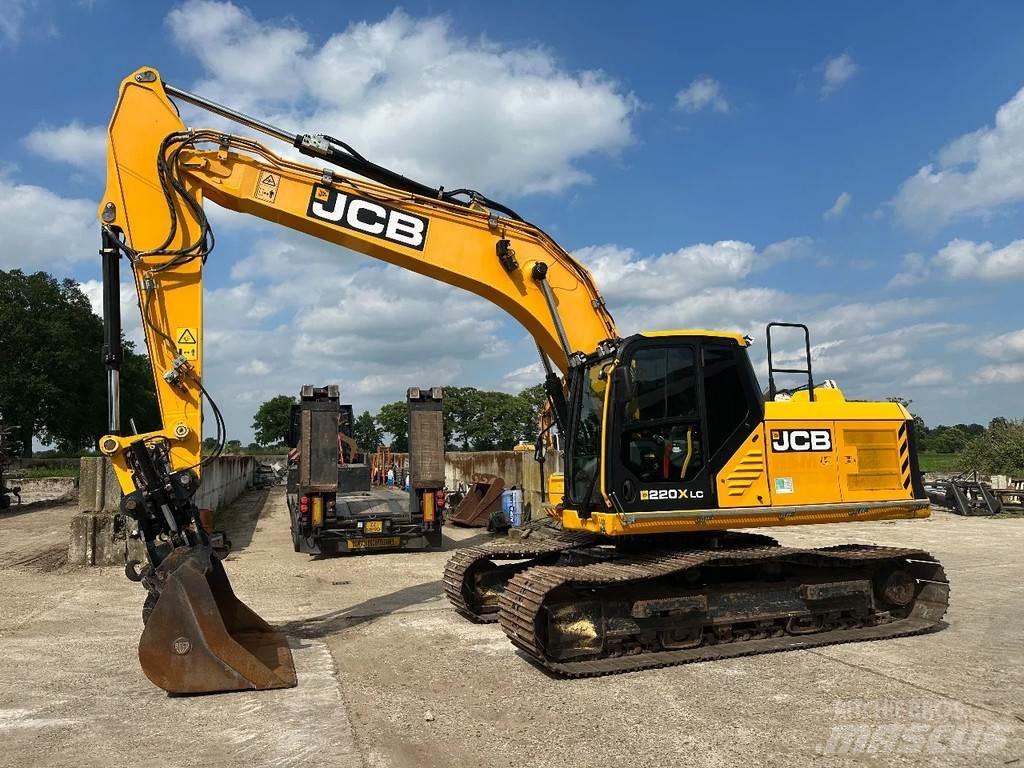 JCB 220Xlc Beltegraver