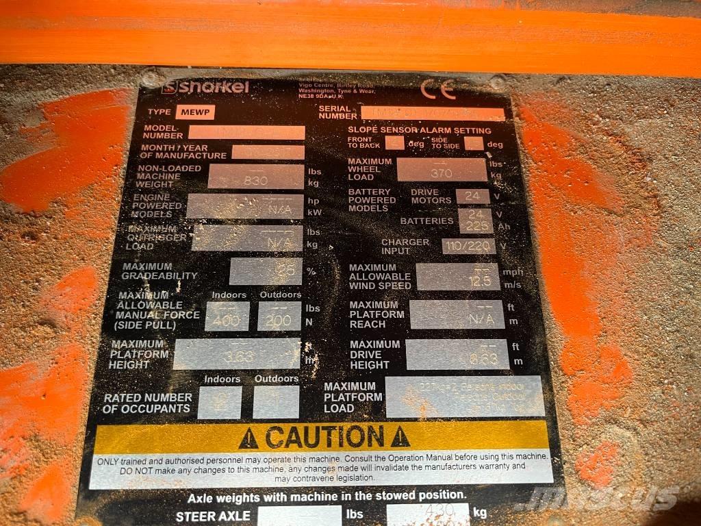 Snorkel TM 12 Personløftere