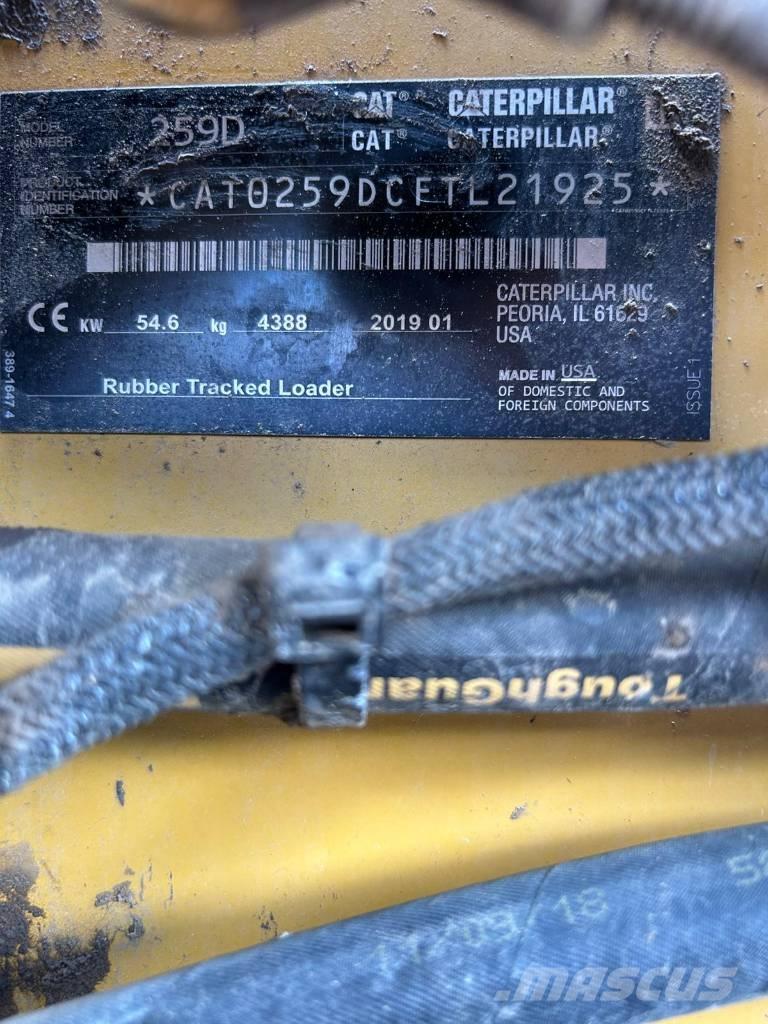 CAT 259 D Kompaktlastere