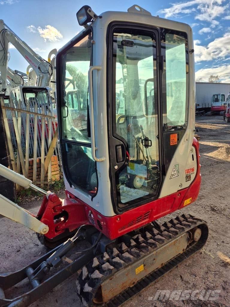 Takeuchi TB 216 Minigravere <7t