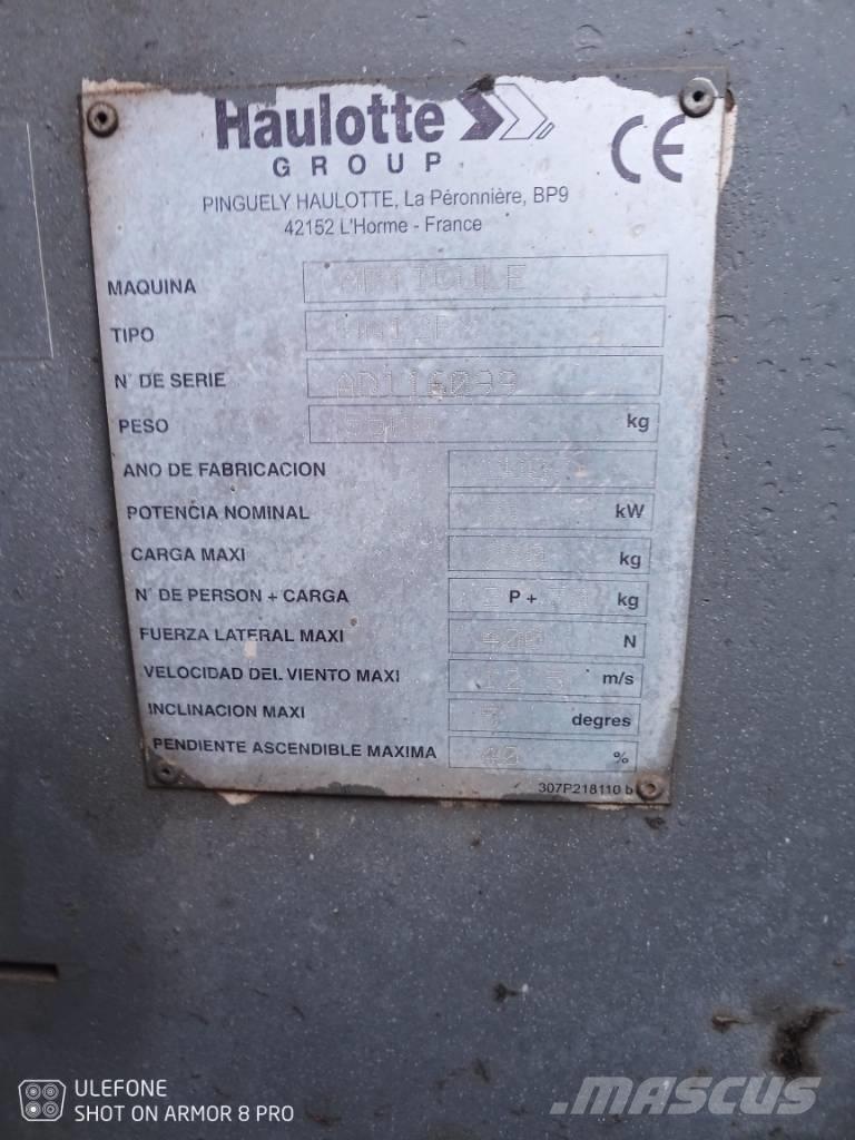 Haulotte HA 12 PX Leddede bomlifter